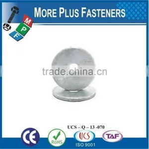 Made in Taiwan Dip Galvanized Finished Stainless Steel Metal Dock Washer thumbnail-1