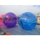 Purple / Blue Large 1.0mm PVC Inflatable Walk On Water Ball 2m Diameter For Pool or Lake thumbnail-1