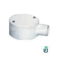 Electrical UPVC One Way Circular Box DIN thumbnail-1