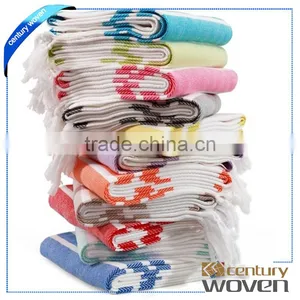 Hotel Selling Pestemal Turkish Cotton Bath Beach Towel thumbnail-1