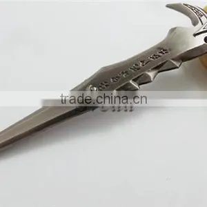 Hot Sale World of Warcrafts Metal Weapon Keychains Wowtheme Souvenir Key Chain thumbnail-3