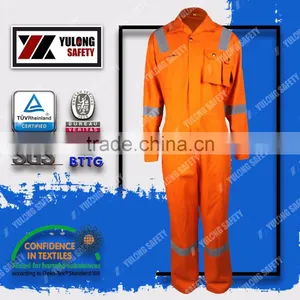 Made in China Orange Fluorescent Flame Retardant Security Guard Uniform thumbnail-4