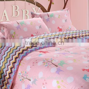Bedding Sets Manufacture Wrinkle Free Soft Microfiber Bed Sheet Wholesale BS371 thumbnail-4