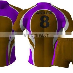 2016 Custom Design Sublimation Rugby Jersey With Socks thumbnail-6
