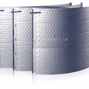 Embossed Design Stainless Cold Plate Pillow Plate Dimple Plate thumbnail-3