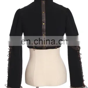 Steampunk Women's Open Chest Bolero by RQBL thumbnail-3