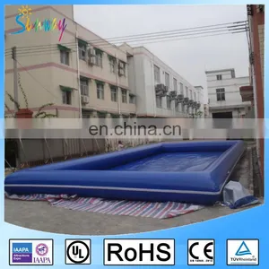 Giant Popular Inflatable Water Pool for Sale on Land thumbnail-2