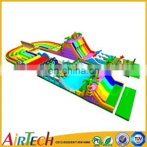 Adult Inflatable Obstacle Course, Inflatable Tunnel Game thumbnail-1
