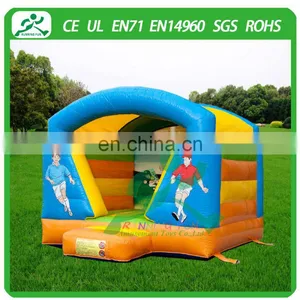 Indoor Mini Inflatable Football Bouncy House With Roof thumbnail-4