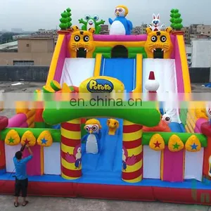 PororoThemed Amusing Kids Inflatable Outdoor Playground Rentals on Sale thumbnail-3