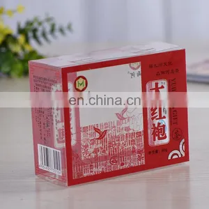 Guangzhou Factory Produced Food Plastic Box, PP/PVC/PET Plastic Transparent Tea Box Printing thumbnail-1