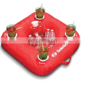 Inflatable Floating Drink Caddy Cooler thumbnail-1
