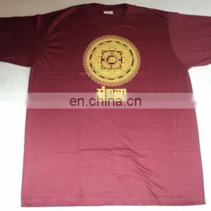 PRINTED INDIAN GODS PRINTS T-SHIRTS om Mandala Ganesh thumbnail-3