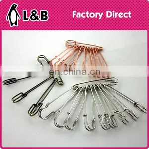 Brooch Accessory Decoration Jewelry Pin Metal Extra Large Safety Pin thumbnail-1