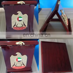 3D Eagle Wooden Case Trophy for National Day thumbnail-4
