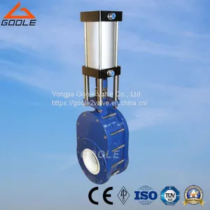 Pneumatic Ceramic Swing Feed Valve (GZD644TC) thumbnail-1