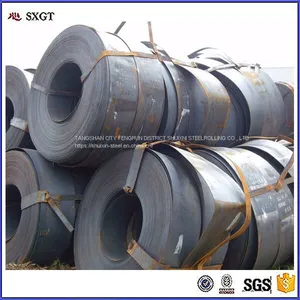 Factory Cutting Hot Rolled Carbon Metal Mild Steel Strip in Coils thumbnail-3