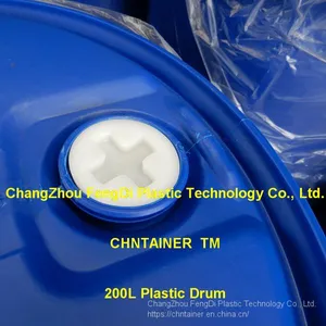 Closed Top Plastic Drums 200 Liters thumbnail-1