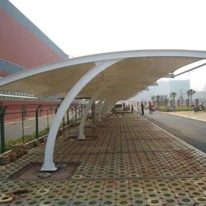 Tensile Membrane Structure Pvc Light Weight Flexible Structure thumbnail-1