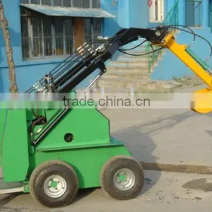 Mini Skid Steer Backhoe thumbnail-1