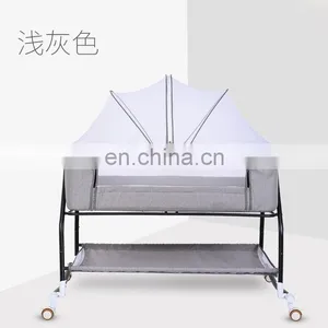 Portable Baby Crib Multifunctional Beside Sleeper OEM Bassinet thumbnail-3