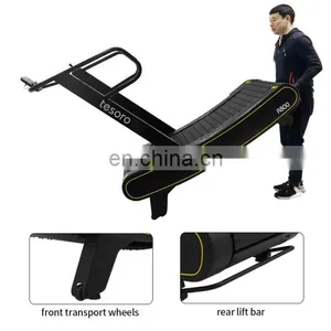 Speed Unlimited Self-generating Running Machine no Powered Gym Running Equipment Multifunction Manual Treadmill thumbnail-2