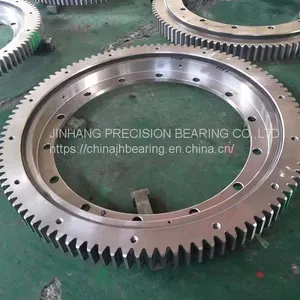 VLA200844N Turntable Bearing 838.1x634x56mm With External Gear and Ring With Flange thumbnail-3