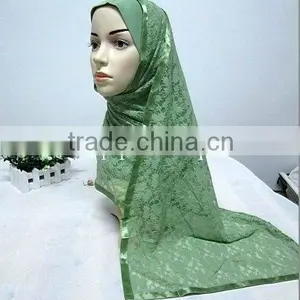 A372 Latest Islamic Head Scarf Hejab- Hijab Sew With Scarf thumbnail-1