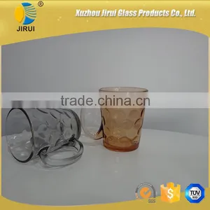 300ml Multi-color Glass Cup With Handle for Drinking thumbnail-1