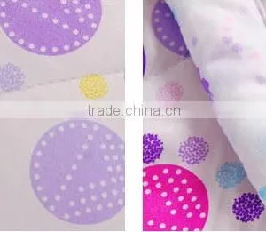 Cheap Purple Red Dot Reactive Print Sleeping Summer Quilt thumbnail-2