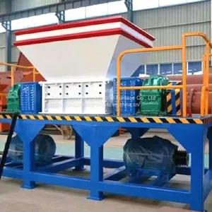 Small Shredding Machine, Scrap Metal Crusher, Multifunctional Biaxial Shredding Machine thumbnail-4