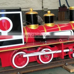 Shopping Center Indoor Playground Battery Powered Kids Electric Amusement Track Train Rides for Sale thumbnail-5