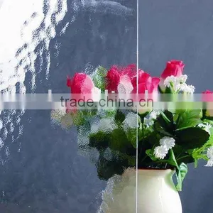 3-8mm Color and Clear Figured Glass /Pattern Glass/diamond Pattern Glass for Showroom thumbnail-1