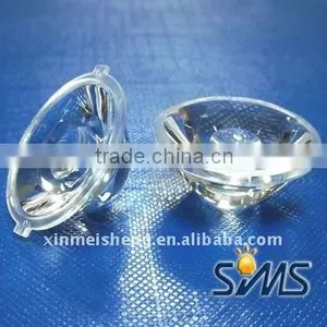 2011 Hot Sale Glossy Surface Concave Solor Lamp LED Lens Optical Grade PAMA Dia. 25mm thumbnail-1
