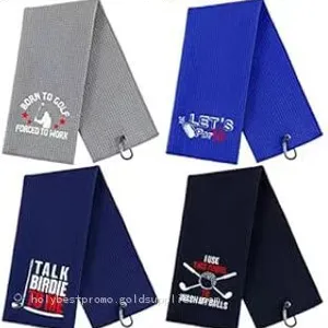 Waffle Golf Towel thumbnail-3