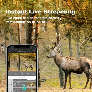 Ringsee Wildlife Wireless Forest 4G Hunting Security Camera Farm Camouflage Trail Cameras America Cell Trail Hunting Camera thumbnail-1