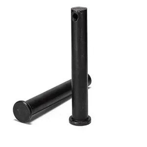 High Strength Flat Head Pin Shaft With Hole Cylindrical Head Solid Positioning Pin Shaft Special Shaped Pin Shaft Bolt thumbnail-5