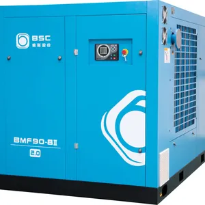 Oil-Injected Screw Permanent Magnet Variable Frequency Two Stage Air-Cooled BMF-II Series thumbnail-1