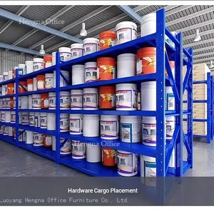 China Factory Wholesales Superior Quality Heavy-Duty Steel Shelving for Warehouses: Maximize Storage Efficiency and Durability thumbnail-2