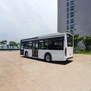 8.5m 21+1 Seater Automatic Passenger New Pure Electric City Bus 200 km New City Luxury Electric ev Bus thumbnail-5