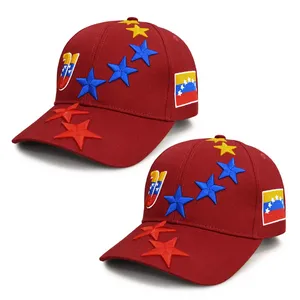 Embroidered 100% Cotton 6-Panel Baseball Cap Custom, Unisex, Adjustable Size thumbnail-1