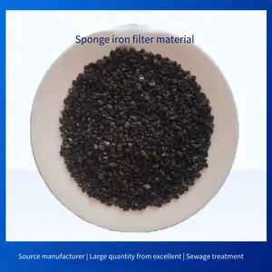 Sponge Iron Filter Material, High Purity and Large Porosity, for the Paper Industry, Phosphorus Removal, and Improving Steel Quality thumbnail-3