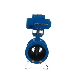 Electric Stainless Steel Flange Butterfly Valve 16 Inch Plate Switch EPDM Seal High Quality Electric Butterfly Valve thumbnail-3
