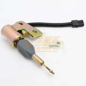 24V SA-4941-24 Shutoff Flameout Solenoid Valve 3964628 for Cummins 4BT With Hyundai 130 Stop Solenoid 3991168 thumbnail-1
