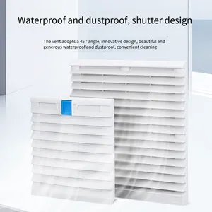 Axial Flow Fan Ventilation Filter Net Set, Dust-proof and Heat-dissipating Fan for Cabinets, Electrical Control Distribution Boxes, Louver Net Cover Zl-803 803.230 thumbnail-1
