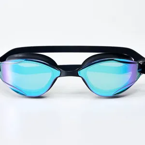 Training Medium Swim Goggle With Large Lens Adults Anti-Fog Uv Protected Waterproof Mirror Coating High Definition Lens thumbnail-1