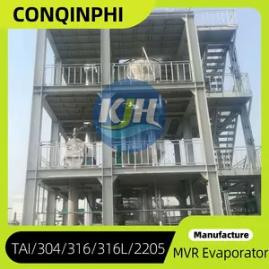 Wastewater MVR Evaporator Diaphragm Pump 10Bar 304 Stainless Steel Low Energy 45kW thumbnail-5