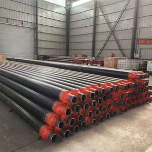 3PE/2PE Anticorrosion Steel Pipe Used in Transportation Pipeline for Steam thumbnail-5