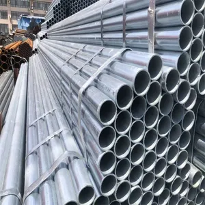 Hot Dipped Galvanized Scaffolding Steel Pipe BS1139 48.3mm Q235B For Construction Scaffold thumbnail-3