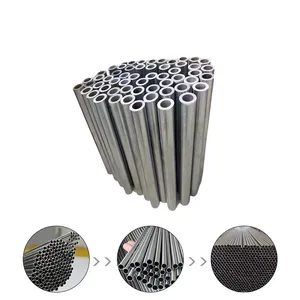 Cold Drawn Seamless Carbon Steel Pipe ASTM A106 A53 Gr.B SAE 1020 1018 Sch 40 80 High Pressure Boiler Tube 3-12m Black Varnish Coated thumbnail-1